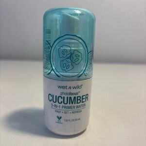 Wet N Wild Photofocus Cucumber 3 In 1 Primer Water  1.52 Fl Oz.